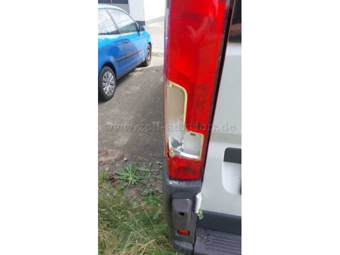 Schaden hinten Fahrerseite
