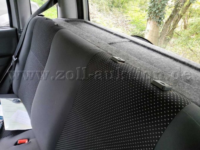 Kopfstützen hinten fehlen