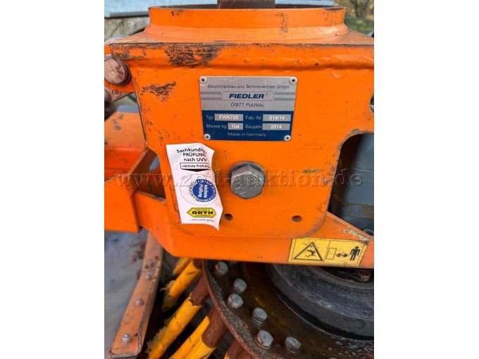 Typenschild Wildkrautbürste