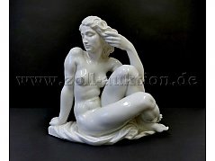 1 Figur Meissener Porzellan "Sinnende", Robert Ullmann, II.Wahl