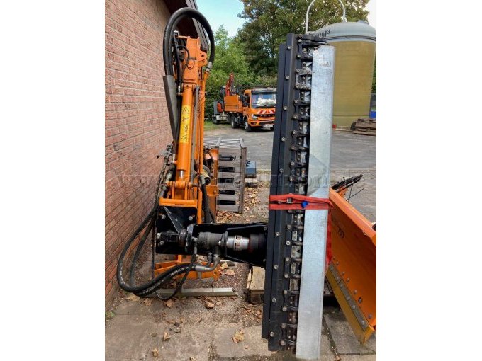 1 Fischer-uitlegarm DZ 2.3500 met heggenschaar en mulchkop – foto 8 – kavel bij Zoll-Auktion, Bergheim