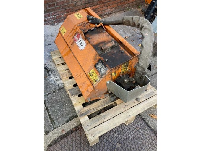 1 Fischer-uitlegarm DZ 2.3500 met heggenschaar en mulchkop – foto 6 – kavel bij Zoll-Auktion, Bergheim