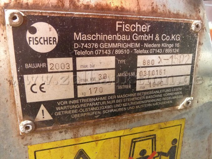 Typenschild / Rost
