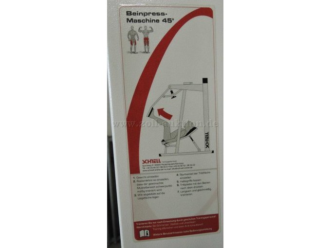 Beinpresse Anleitung