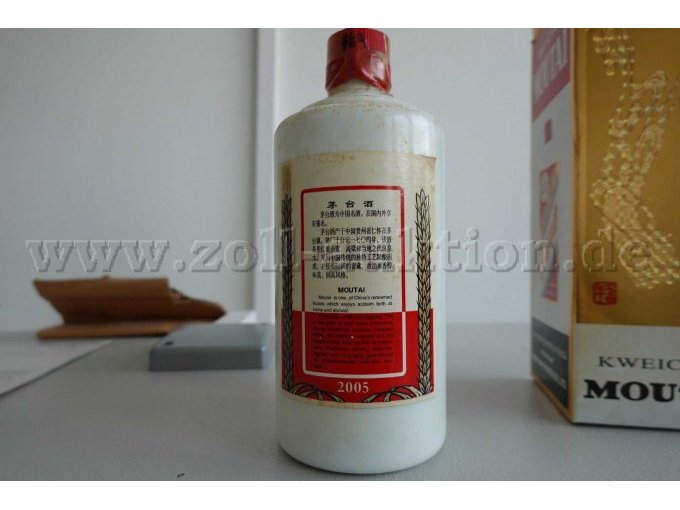 Flasche Rückseite
