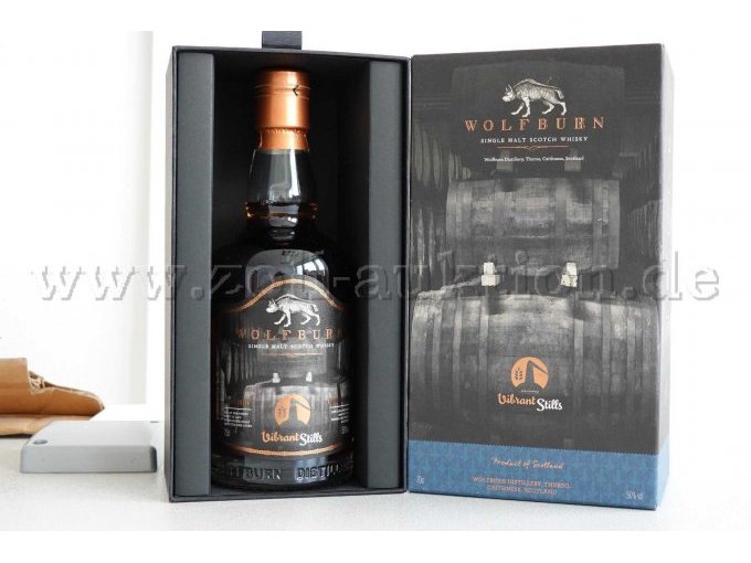 Flasche im Original-Karton (Frontansicht)