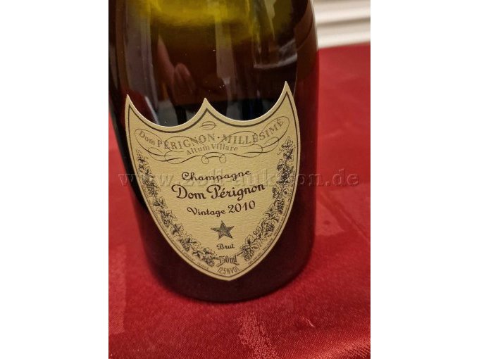 1 fles champagne Dom Pérignon Vintage 2010, 750 ml, 12,5 % vol. alc – foto 2 – kavel bij Zoll-Auktion, Berlin