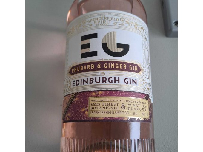 Edinburgh Rhubarb & Ginger Gin
Vorderseite Detail