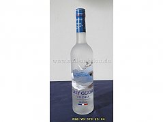 Flasche Grey Goose Vodka Vorderseite