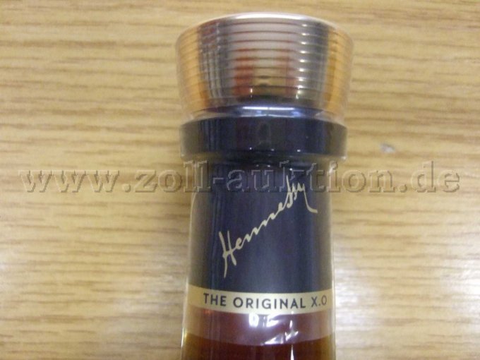 Hennessy Flasche Flaschenhals
