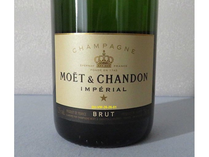 Etikett Moët & Chandon Brut Impérial Champagner
