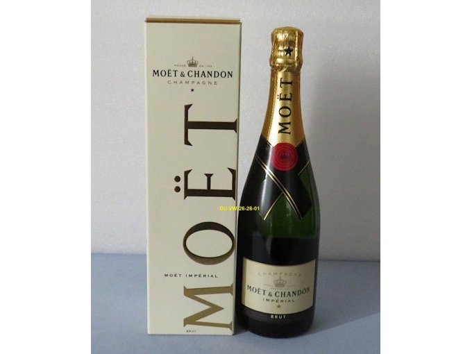 1 Flasche Moët & Chandon Brut Impérial Champagner, 0,75L (12% Vol.) mit GP