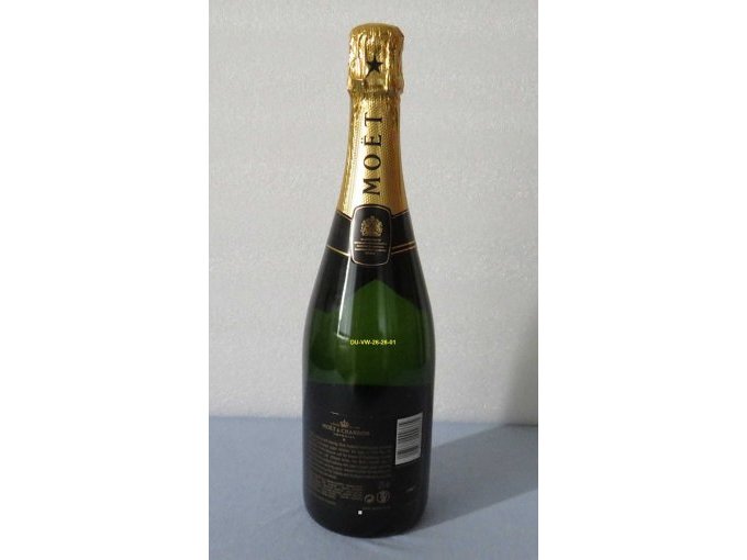 Ansicht Rückseite Moët & Chandon Brut Impérial Champagner, 0,75L (12% Vol.)