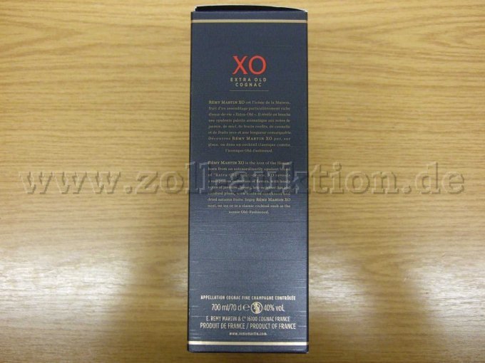 Remy Martin Verpackung Ansicht