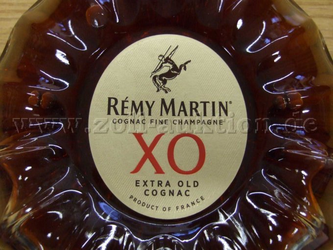 Remy Martin Flasche Etikett Front