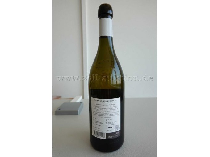 Flasche Rückseite