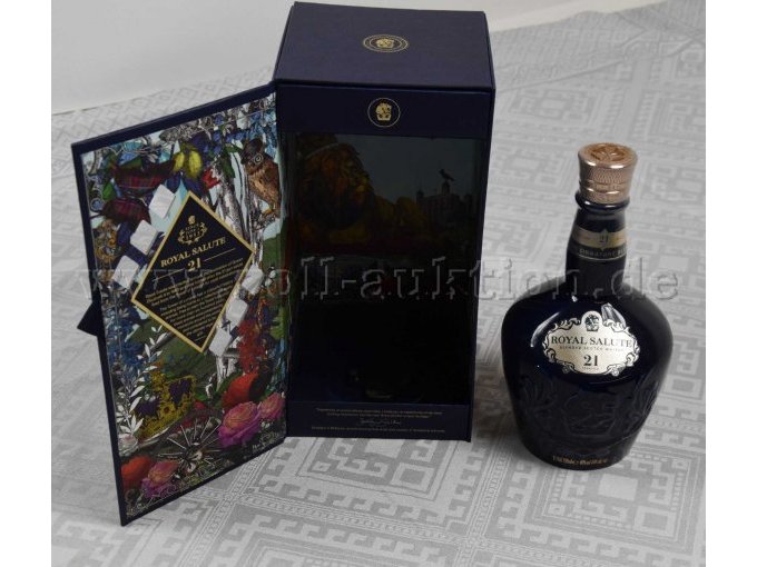 1 Flasche Whisky „ Royal Salute „ 21 im Original-Karton 700ml  – 40% Vol.