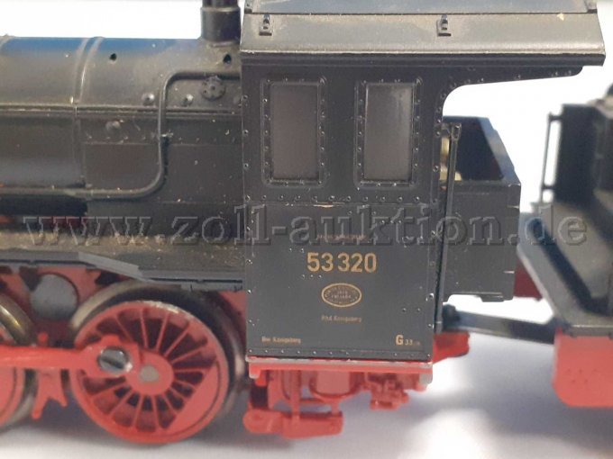 Fleischmann BR 53320 Schlepptenderlok, Typenbezeichnung