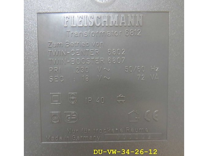1 Fleischmann Digital Spezialtransformator 6812 – foto 4 – kavel bij Zoll-Auktion, Emmerich am Rhein