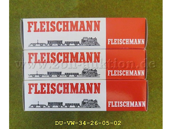 1 Fleischmann Güterwagenset 3teilig in der Baugröße H0 – foto 10 – kavel bij Zoll-Auktion, Emmerich am Rhein