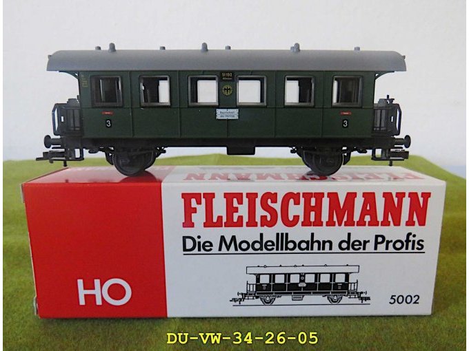 1 Fleischmann Personenwagenset 3teilig in der Baugröße H0 – foto 5 – kavel bij Zoll-Auktion, Emmerich am Rhein