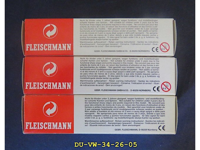 1 Fleischmann Personenwagenset 3teilig in der Baugröße H0 – foto 13 – kavel bij Zoll-Auktion, Emmerich am Rhein