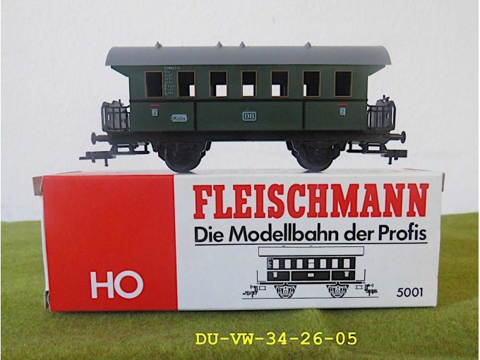 1 Fleischmann Personenwagenset 3teilig in der Baugröße H0 – foto 2 – kavel bij Zoll-Auktion, Emmerich am Rhein