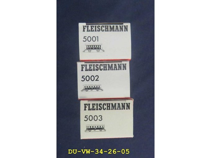 1 Fleischmann Personenwagenset 3teilig in der Baugröße H0 – foto 14 – kavel bij Zoll-Auktion, Emmerich am Rhein