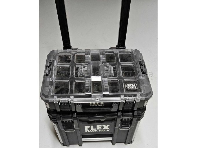 Rollbox und Kleinteilekoffer front