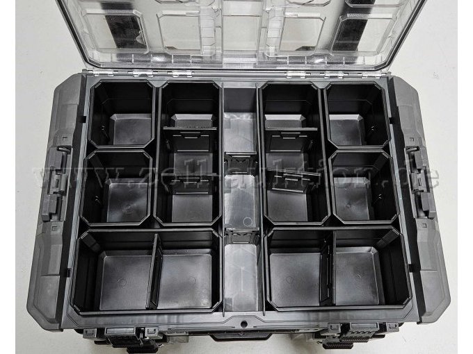 Kleinteilekoffer geöffnet