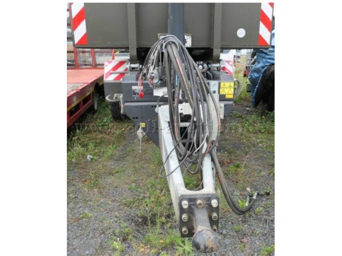 1 Fliegl HKL 22 Hakenlift Abrollkipper (DIN-Zugöse 40) + Mulde Weser Container – foto 5 – kavel bij Zoll-Auktion, Königswinter
