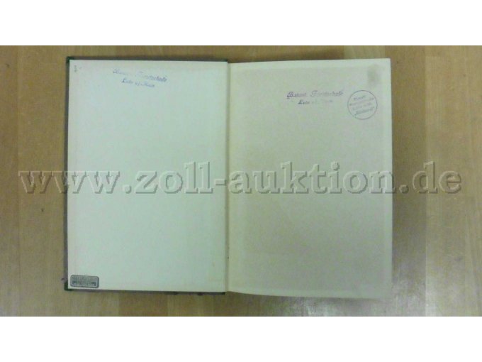 Buchdeckel vorne mit gestempelt