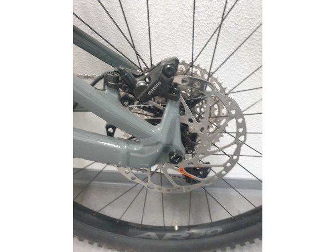 Hinten: Hydraulische Scheibenbremse