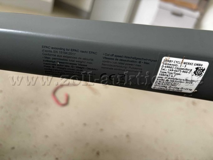 1 Focus Mountainbike Thron 2 29 inch (M) e-bike – foto 10 – kavel bij Zoll-Auktion, Arnstadt