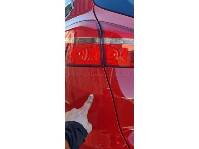 Lackschaden Stoßfänger hinten links