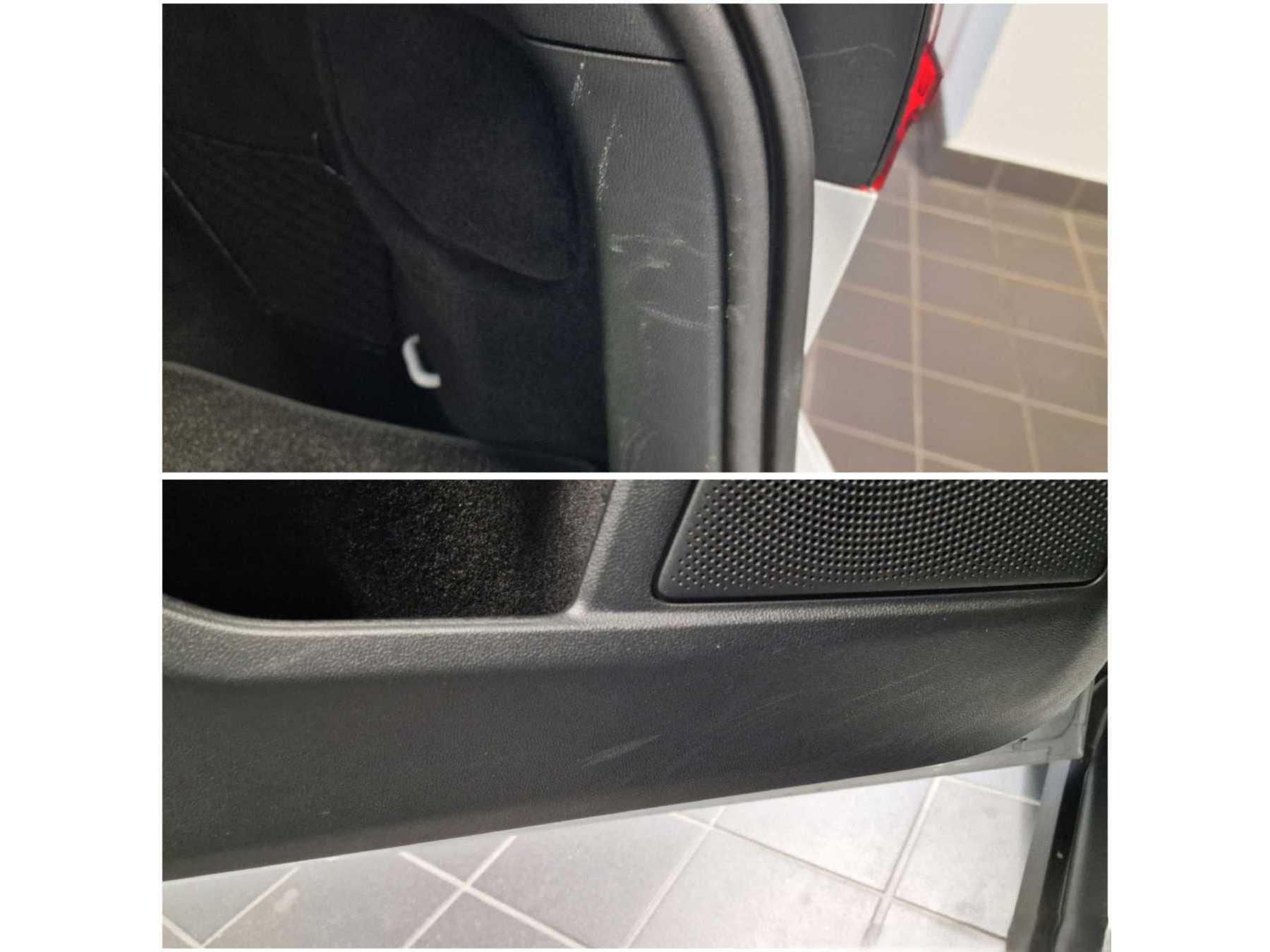 Kratzer Kofferraum und Tür Fahrerseite