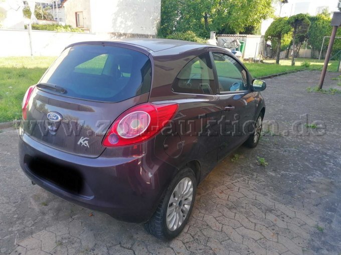 seitliche Heckansicht