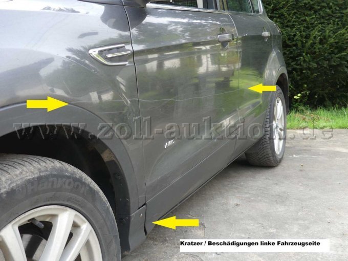 1 Ford Kuga 2.0 TDCi Trend 4x4 Start/Stopp (EURO 6) Unfall/Ersatzteilträger – foto 11 – kavel bij Zoll-Auktion, Troisdorf