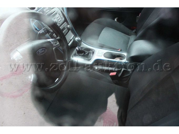 Blick auf das Lenkrad