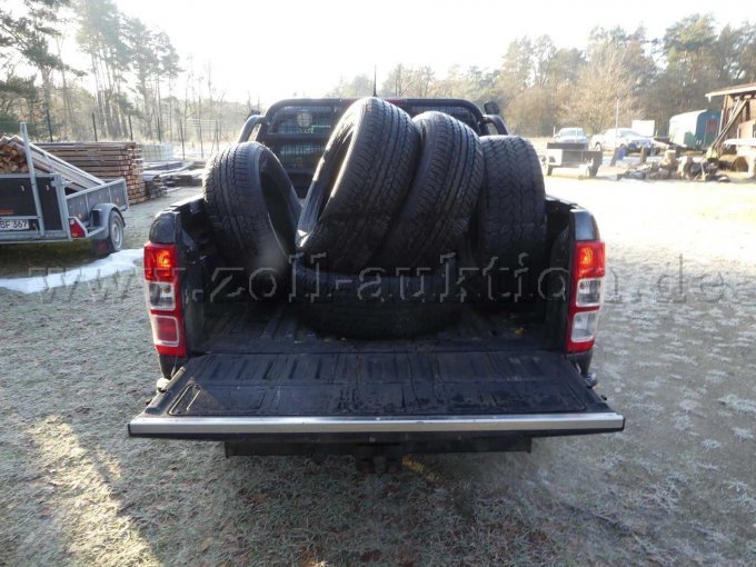 Heckansicht Ladefläche