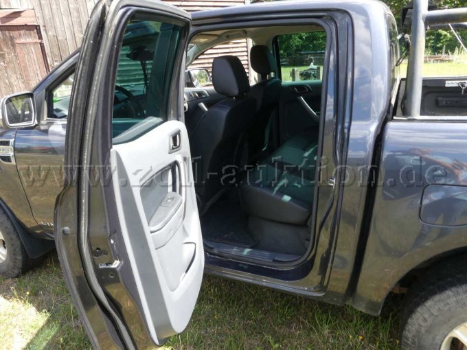 1 Ford Ranger 2.2 TDCi 4x4 dubbele cabine (EURO 6) *trekhaak – foto 10 – kavel bij Zoll-Auktion, Lohheide, gemfr. Bezirk