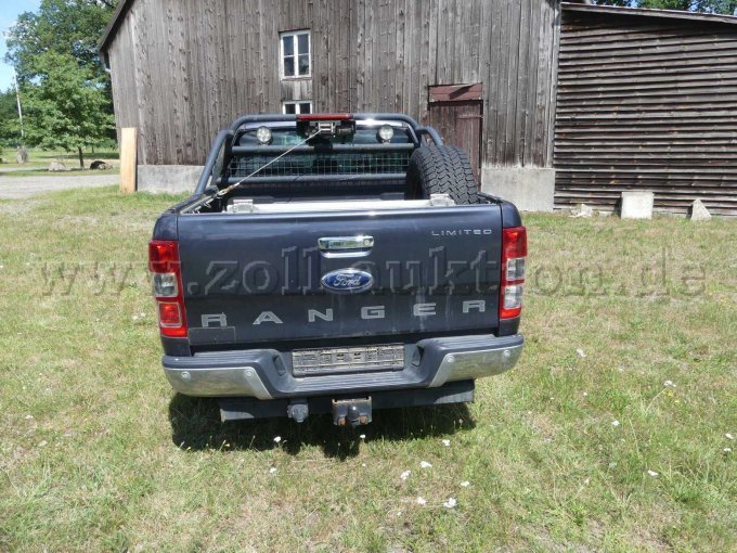 1 Ford Ranger 2.2 TDCi 4x4 dubbele cabine (EURO 6) *trekhaak – foto 6 – kavel bij Zoll-Auktion, Lohheide, gemfr. Bezirk