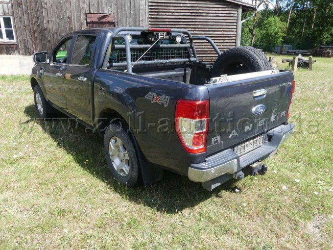 1 Ford Ranger 2.2 TDCi 4x4 dubbele cabine (EURO 6) *trekhaak – foto 4 – kavel bij Zoll-Auktion, Lohheide, gemfr. Bezirk