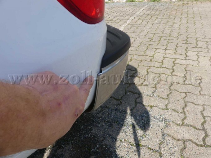 Schaden Seitenteil hinten links