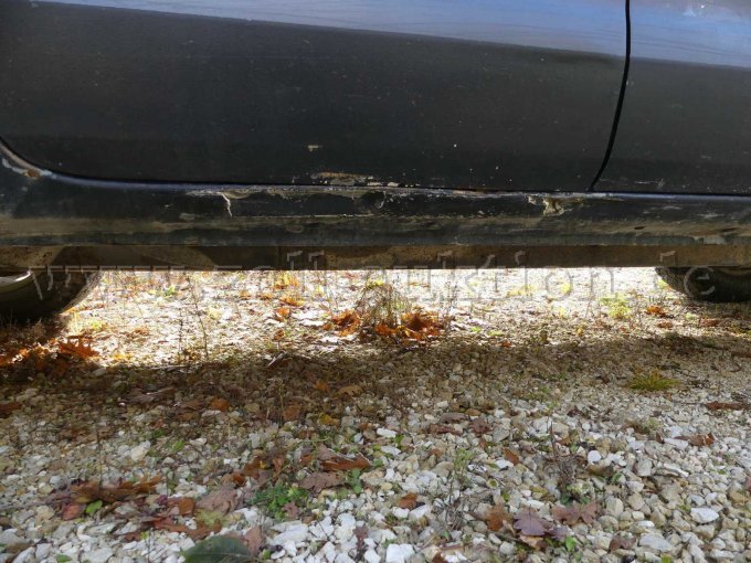 Beschädigung Seitenschweller