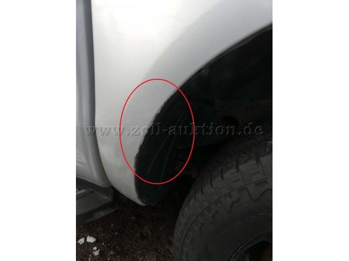 Seitenwand Beschädigung