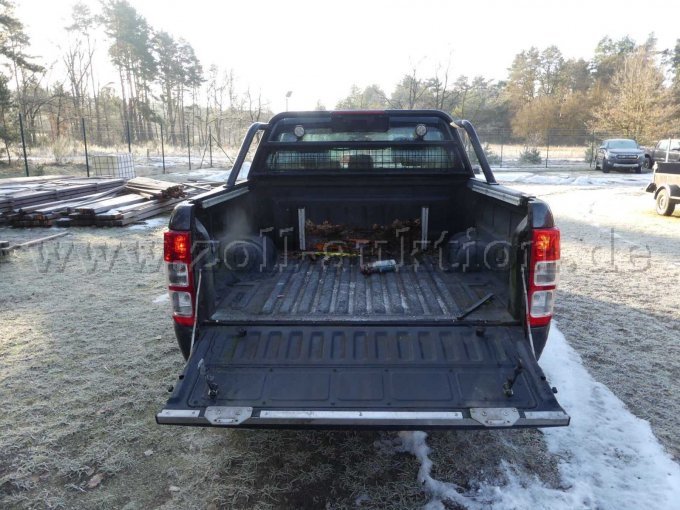 Heckansicht Ladefläche