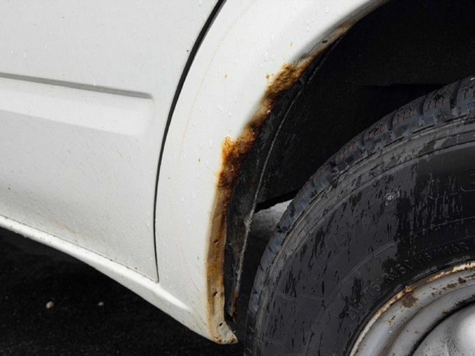 Ansicht Rost Radlauf