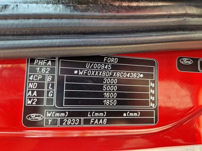 1 Ford Transit 300 K TDCi bestelwagen (basisuitvoering) – foto 3 – kavel bij Zoll-Auktion, Nörvenich