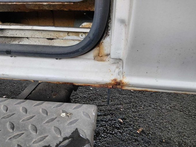 Ansicht Rost Einstieg